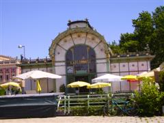 Foto Wiener Otto Wagner Pavillon am Karlsplatz