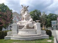Foto Johann Strauß Denkmal Wien