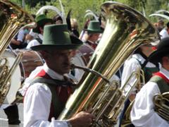 Foto vom Tiroler Landesmusikfest in Innsbruck