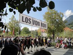 Foto vom Tiroler Landesmusikfest in Innsbruck